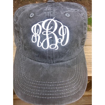 NWT Preppy Monogrammed Ladies Hat Adjustable  CUTE and GREAT GIFT  eb-09124303
